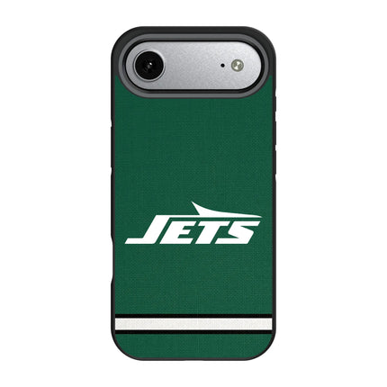 New York Jets Stripe Bump Phone Case for Apple iPhone