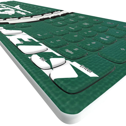 New York Jets Stripe Curved Wireless Keyboard