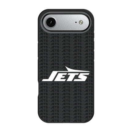 New York Jets Text Backdrop Bump Phone Case for Apple iPhone
