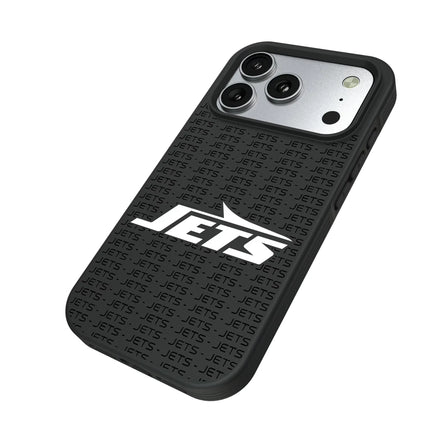 New York Jets Text Backdrop Bump Phone Case for Apple iPhone