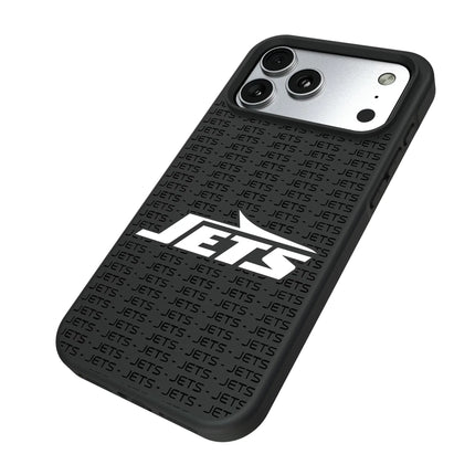 New York Jets Text Backdrop Bump Phone Case for Apple iPhone