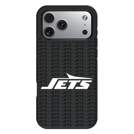 New York Jets Text Backdrop Bump Phone Case for Apple iPhone