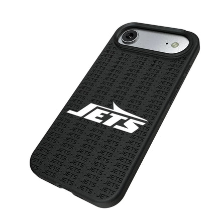 New York Jets Text Backdrop MagSafe Compatible Phone Case for Apple iPhone