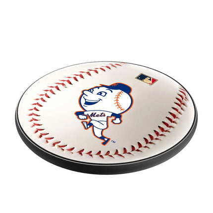 New York Mets 2014 - Cooperstown Collection Baseball 15-Watt Wireless Charger