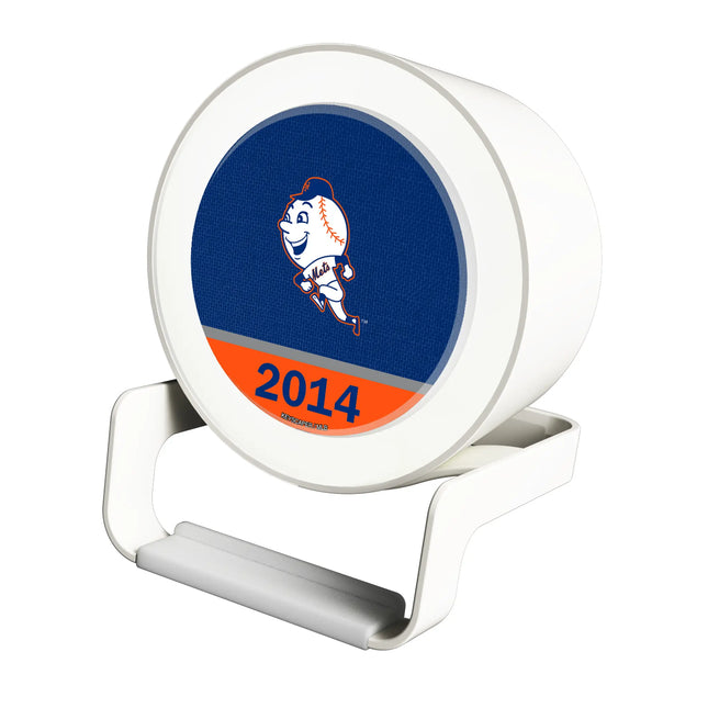 New York Mets 2014 - Cooperstown Collection Endzone Solid Night Light Charger and Bluetooth Speaker