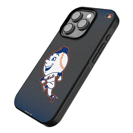 New York Mets 2014 - Cooperstown Collection Linen Bump Phone Case for Apple iPhone