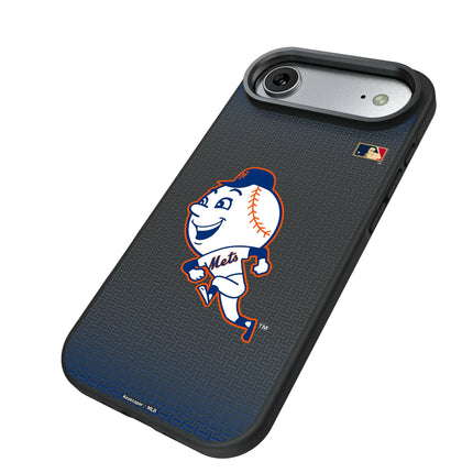 New York Mets 2014 - Cooperstown Collection Linen Bump Phone Case for Apple iPhone