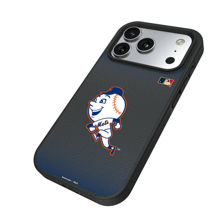 New York Mets 2014 - Cooperstown Collection Linen Bump Phone Case for Apple iPhone