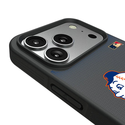 New York Mets 2014 - Cooperstown Collection Linen Bump Phone Case for Apple iPhone
