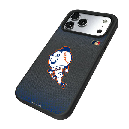 New York Mets 2014 - Cooperstown Collection Linen Bump Phone Case for Apple iPhone