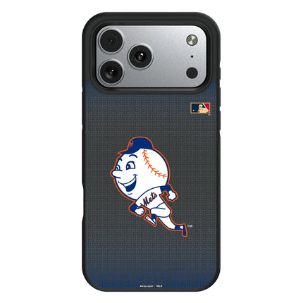 New York Mets 2014 - Cooperstown Collection Linen Bump Phone Case for Apple iPhone