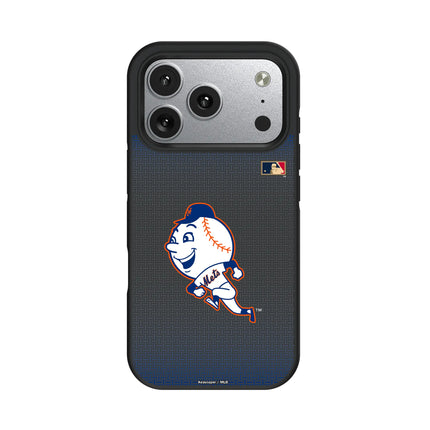 New York Mets 2014 - Cooperstown Collection Linen Bump Phone Case for Apple iPhone