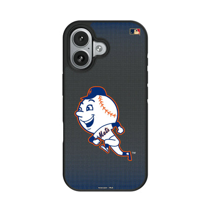 New York Mets 2014 - Cooperstown Collection Linen Bump Phone Case for Apple iPhone