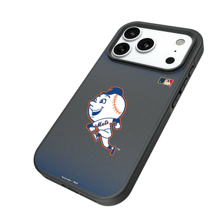 New York Mets 2014 - Cooperstown Collection Linen Bump Phone Case for Apple iPhone