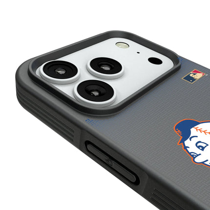New York Mets 2014 - Cooperstown Collection Linen Bump Phone Case for Apple iPhone