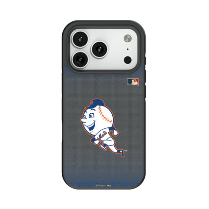 New York Mets 2014 - Cooperstown Collection Linen Bump Phone Case for Apple iPhone
