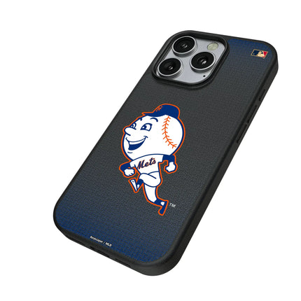 New York Mets 2014 - Cooperstown Collection Linen MagSafe Compatible Phone Case for Apple iPhone