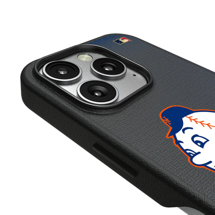 New York Mets 2014 - Cooperstown Collection Linen MagSafe Compatible Phone Case for Apple iPhone