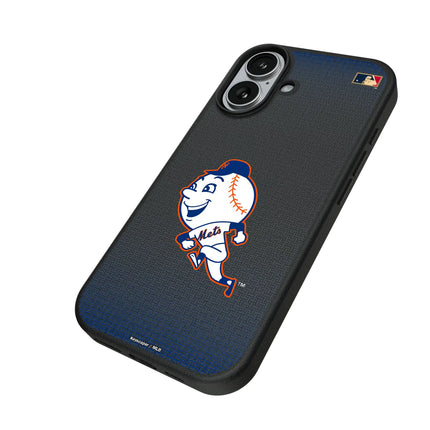 New York Mets 2014 - Cooperstown Collection Linen MagSafe Compatible Phone Case for Apple iPhone