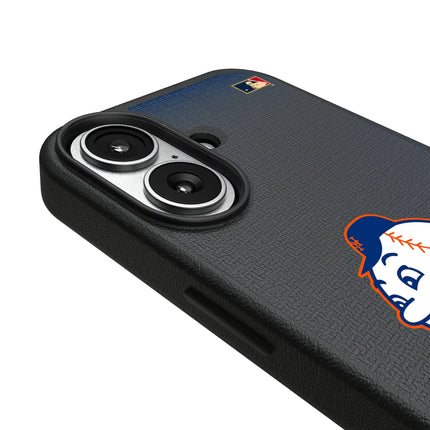 New York Mets 2014 - Cooperstown Collection Linen MagSafe Compatible Phone Case for Apple iPhone