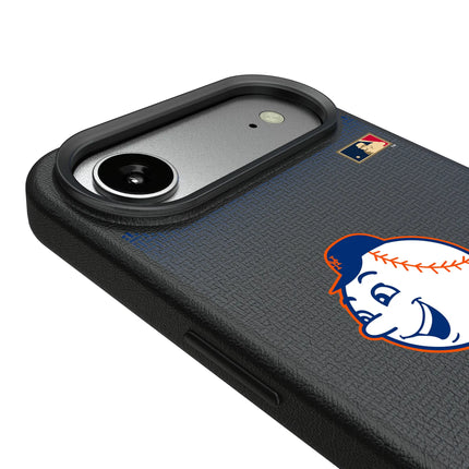 New York Mets 2014 - Cooperstown Collection Linen MagSafe Compatible Phone Case for Apple iPhone