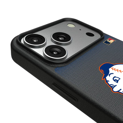 New York Mets 2014 - Cooperstown Collection Linen MagSafe Compatible Phone Case for Apple iPhone