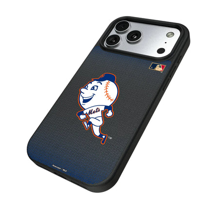 New York Mets 2014 - Cooperstown Collection Linen MagSafe Compatible Phone Case for Apple iPhone