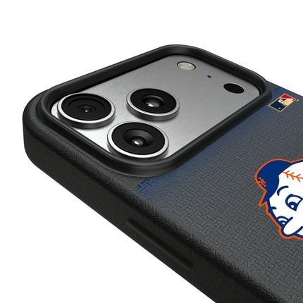 New York Mets 2014 - Cooperstown Collection Linen MagSafe Compatible Phone Case for Apple iPhone