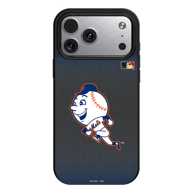 New York Mets 2014 - Cooperstown Collection Linen MagSafe Compatible Phone Case for Apple iPhone