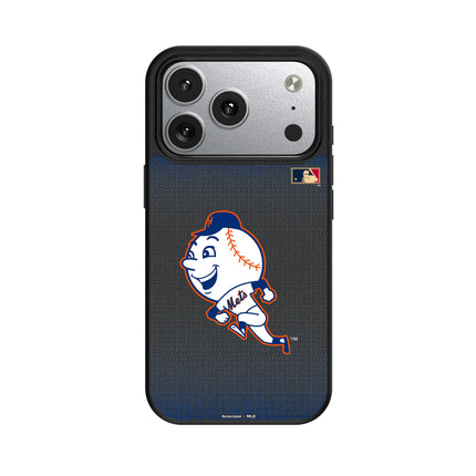 New York Mets 2014 - Cooperstown Collection Linen MagSafe Compatible Phone Case for Apple iPhone
