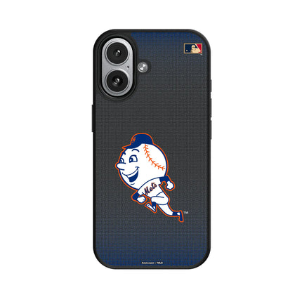 New York Mets 2014 - Cooperstown Collection Linen MagSafe Compatible Phone Case for Apple iPhone