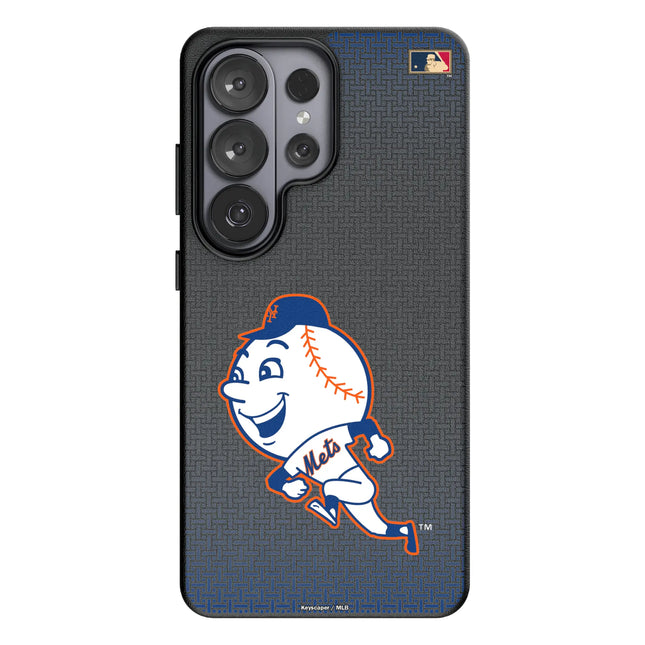 New York Mets 2014 - Cooperstown Collection Linen MagSafe Compatible Phone Case for Samsung Galaxy