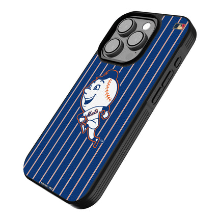 New York Mets 2014 - Cooperstown Collection Pinstripe Bump Phone Case for Apple iPhone