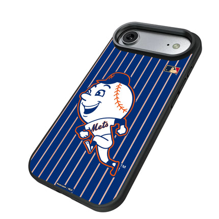 New York Mets 2014 - Cooperstown Collection Pinstripe Bump Phone Case for Apple iPhone