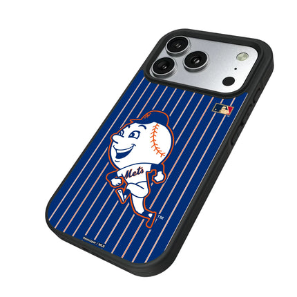 New York Mets 2014 - Cooperstown Collection Pinstripe Bump Phone Case for Apple iPhone