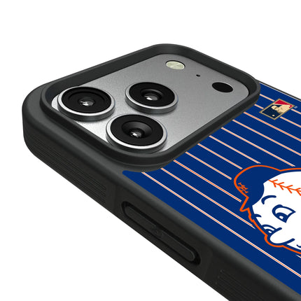 New York Mets 2014 - Cooperstown Collection Pinstripe Bump Phone Case for Apple iPhone