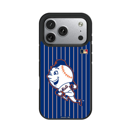 New York Mets 2014 - Cooperstown Collection Pinstripe Bump Phone Case for Apple iPhone