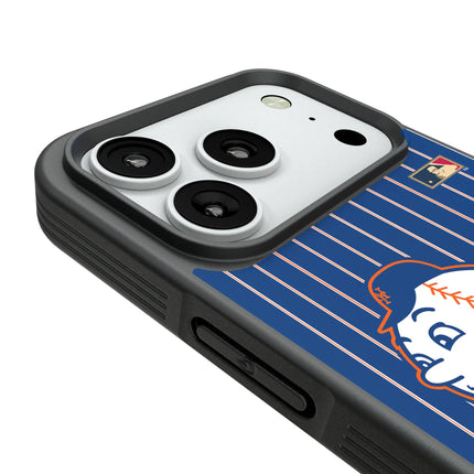 New York Mets 2014 - Cooperstown Collection Pinstripe Bump Phone Case for Apple iPhone