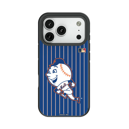 New York Mets 2014 - Cooperstown Collection Pinstripe Bump Phone Case for Apple iPhone