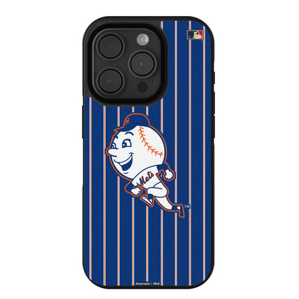 New York Mets 2014 - Cooperstown Collection Pinstripe Bump Phone Case for Apple iPhone