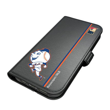 New York Mets 2014 - Cooperstown Collection Sidebar Folio 2.0 Case for Apple iPhone