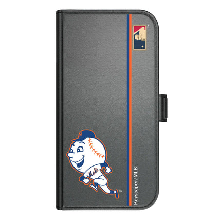 New York Mets 2014 - Cooperstown Collection Sidebar Folio 2.0 Case for Apple iPhone