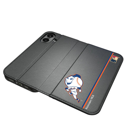 New York Mets 2014 - Cooperstown Collection Sidebar Folio 2.0 Case for Apple iPhone