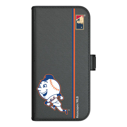 New York Mets 2014 - Cooperstown Collection Sidebar Folio 2.0 Case for Apple iPhone