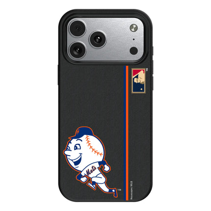 New York Mets 2014 - Cooperstown Collection Sidebar MagSafe Compatible Phone Case for Apple iPhone