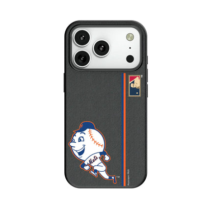New York Mets 2014 - Cooperstown Collection Sidebar MagSafe Compatible Phone Case for Apple iPhone