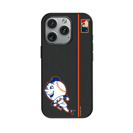 New York Mets 2014 - Cooperstown Collection Sidebar MagSafe Compatible Phone Case for Apple iPhone