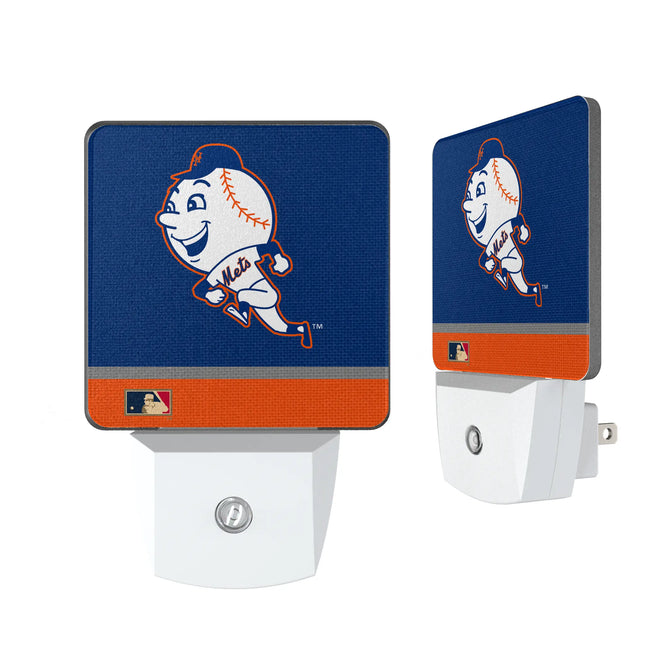 New York Mets 2014 - Cooperstown Collection Stripe Night Light 2-Pack