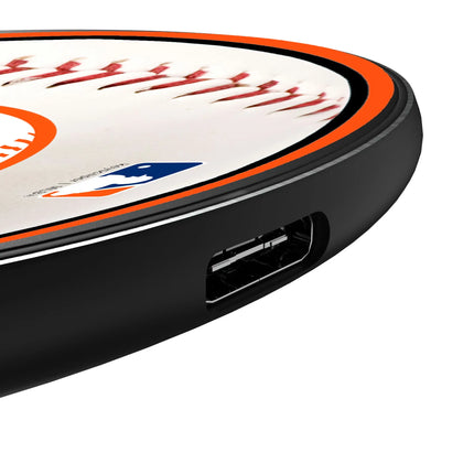 New York Mets Baseball 15-Watt Wireless Charger