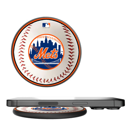 New York Mets Baseball 15-Watt Wireless Charger